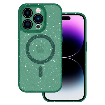 Obal Tel Protect Magnetic Splash Frosted MagSafe Apple iPhone 11 Pro Max zelený