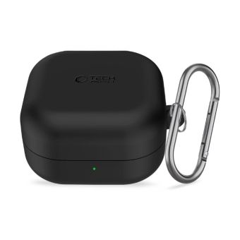 Obal Tech-Protect Silicone Hook Samsung Galaxy Buds 4/4 Pro čierny