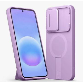 Obal Tech-Protect Kevlar Aura MagSafe Samsung Galaxy A57 5G A576 fialový