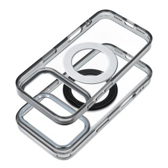 Obal Frame Circle Stand MagSafe Apple iPhone 17 Pro čierny