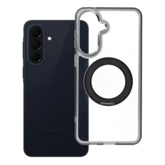 Obal Frame Circle Stand MagSafe Samsung Galaxy A57 5G A576 čierny
