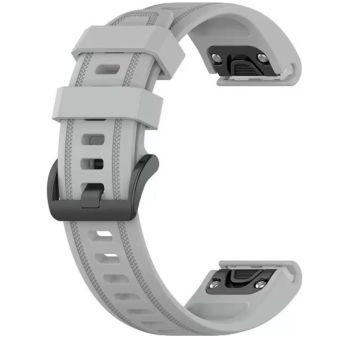 Remienok Beline Watch 2 Garmin Fenix 8/Fenix 7S/Fenix 6S/Fenix 5S/mk3/mk3i/Instinct 2S sivý