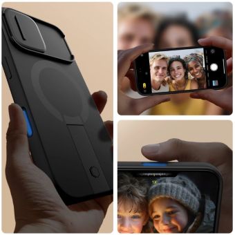 Obal Tech-Protect Kevlar Aura MagSafe Apple iPhone 17 čierny