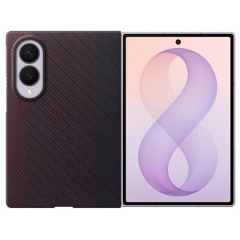 Obal Samsung Carbon Magnetic Samsung Galaxy Z Fold8 5G F971 EF-KF971SRE červený