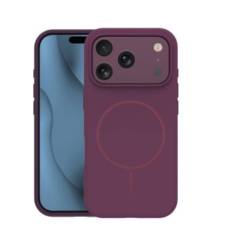 Obal Silicone Thin Mag Apple iPhone 17 Pro Max/18 Pro Max fialový