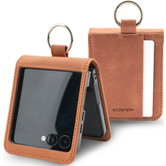 Obal Mercury Book Diary Samsung Galaxy Z Flip8 5G F776 hnedý