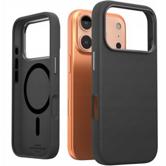 Obal Araree Typo Skin M MagSafe Apple iPhone 17 Pro Max čierny