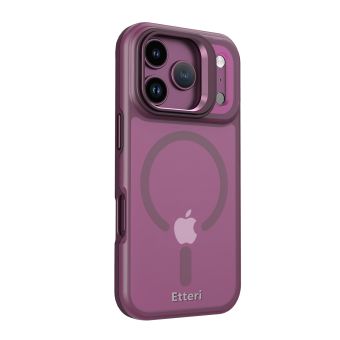 Etteri Morning Fog Magsafe TPU/TPC iPhone 17 Pro Max/18 Pro Max - višňová (cherry)