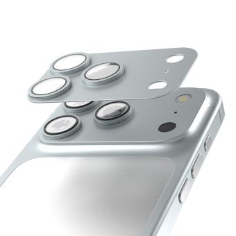 Sklo Etteri Guard objektív fotoaparátu iPhone 18 Pro - strieborné