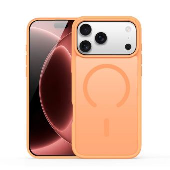 DUX DUCIS YIND MagSafe TPU/TPC iPhone 18 Pro/17 Pro (Open Ring Version) - oranžové