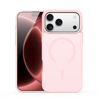 DUX DUCIS YIND MagSafe TPU/TPC iPhone 18 Pro/17 Pro (Open Ring Version) - svetlo-ružové