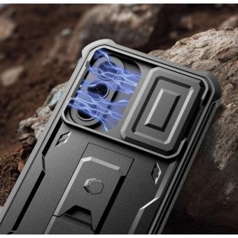 Obal Tech-Protect Kevlar Cam+ Samsung Galaxy A57 5G A576 čierny