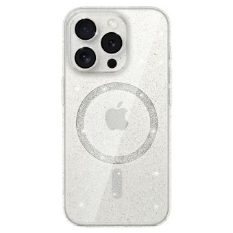 Obal Glitter MagSafe Apple iPhone 16 Pro Max transparentný