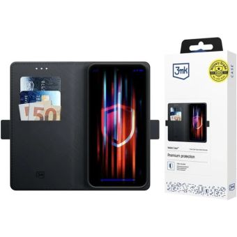 Obal 3MK Wallet Book Samsung Galaxy A25 5G A256 čierny