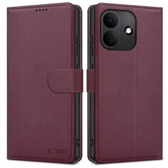 Obal Tech-Protect Wallet Xiaomi Redmi Note 17 Pro 5G bordový