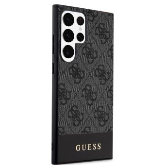 Guess PU 4G Stripe Samsung Galaxy S24 Ultra 5G S928 GUHCS24LG4GLGR Grey