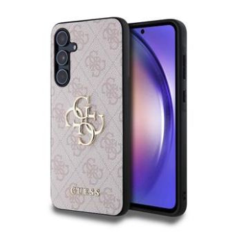 Guess PU 4G Metal Logo Samsung Galaxy A55 5G A556 GUHCSA554GMGPI Pink