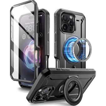Supcase Unicorn Beetle Pro Mag MagSafe Apple iPhone 16 Pro Black