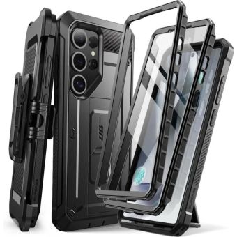 Supcase Unicorn Beetle Pro 2-set Samsung Galaxy S25 Ultra 5G S938 Black
