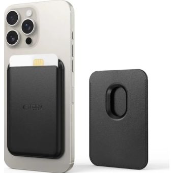 Tech-Protect MagWallet MagSafe Universal Magnetic Card Holder Black