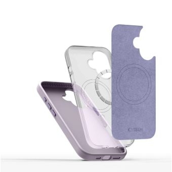 Tech-Protect Silicone Pure MagSafe Apple iPhone 16 Mauve