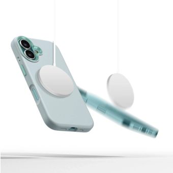 Tech-Protect Silicone Pure MagSafe Apple iPhone 16 Sky Blue
