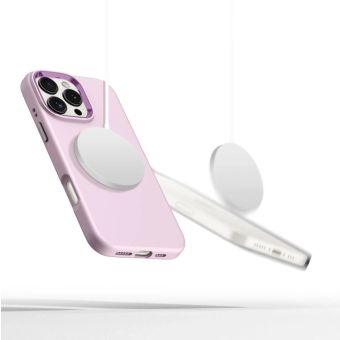 Tech-Protect Silicone Pure MagSafe Apple iPhone 16 Pro Pink Pearl