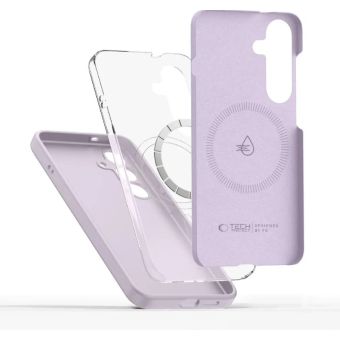 Tech-Protect Liquid Silicone MagSafe Samsung Galaxy S25+ 5G S936 Mauve