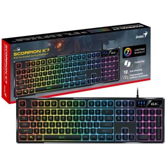 Genius GX Gaming Scorpion K7 drôtová USB CZ-SK layout čierna