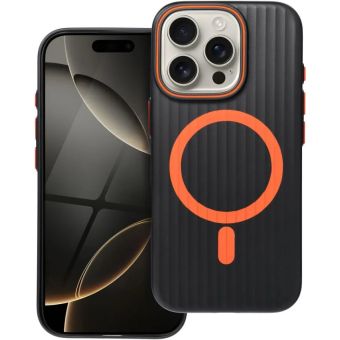 Case SIMPLY MagSafe Apple 16 Pro titanium black