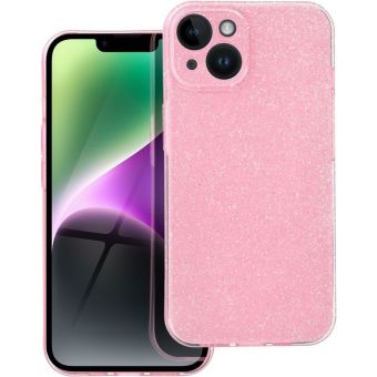 CLEAR CASE 2mm BLINK Xiaomi Redmi 14C/POCO C75 pink