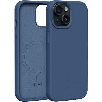 Etteri Silicone Mag case Apple iPhone 16 dark blue