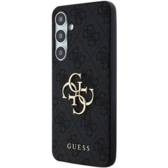 Guess PU 4G Metal Logo Samsung Galaxy S24 FE 5G S721 GUHCS24FE4GMGGR Grey