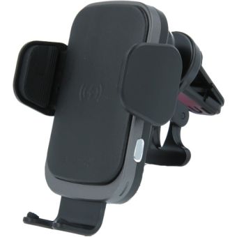 Magnetický držiak Swissten S-GRIP W2-AV5 s bezdrôtovým nabíjaním, 15W čierny
