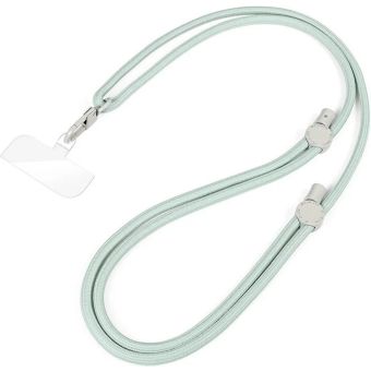 DUX DUCIS Plaz - cross-body phone strap - light green