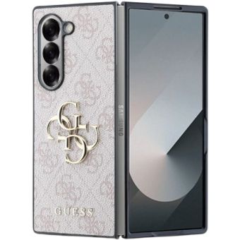 Guess PU 4G Metal Logo Samsung Galaxy Z Fold6 5G F956 GUHCZFD64GMGPI Pink