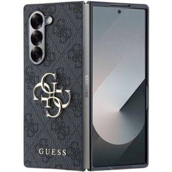 Guess PU 4G Metal Logo Samsung Galaxy Z Fold6 5G F956 GUHCZFD64GMGGR Grey