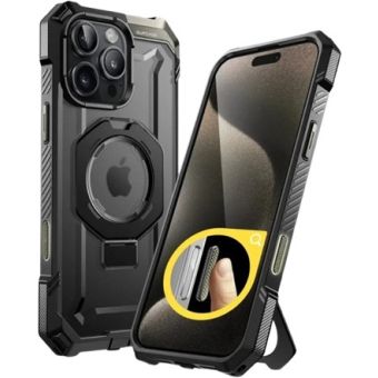 Supcase Unicorn Beetle Grip Mag MagSafe Apple iPhone 16 Pro Max Black