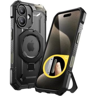 Supcase Unicorn Beetle Grip Mag MagSafe Apple iPhone 16 Black