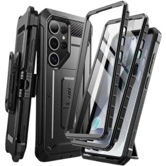 Supcase Unicorn Beetle Pro 2-set Samsung Galaxy S25 Ultra 5G S938 Black