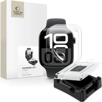 Tech-Protect Supreme Set Apple Watch 10 46mm Clear (2ks)