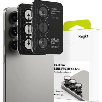 Ringke Camera Frame Protector Samsung Galaxy S25+ 5G S936 Black (2ks)