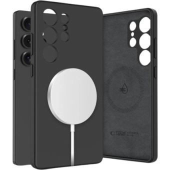Tech-Protect Liquid Silicone MagSafe Samsung Galaxy S25 Ultra 5G S938 Black