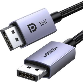 UGREEN DP118 Display Port 2.1 16K 80Gbps 1m black