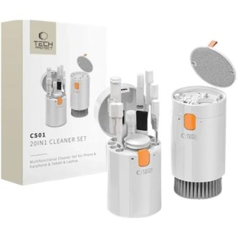 Tech-Protect CS01 Cleaner Set 20in1 Phone/Earphone/Tablet/Laptop White