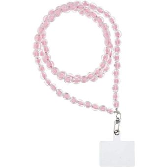 COLORFUL pendant for the phone 120cm (60cm in the loop) lite pink