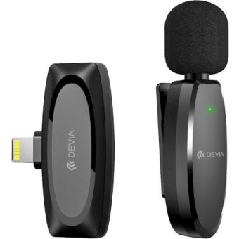 Devia Kintone Lightning microphone for smartphone black