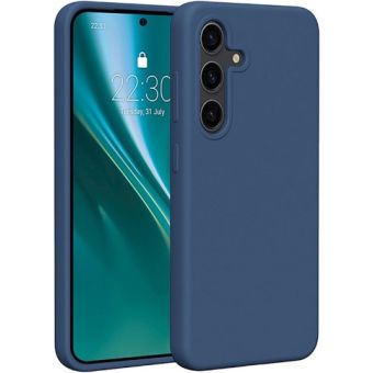 Etteri Silicone case Samsung Galaxy S24 Ultra 5G S928 dark blue