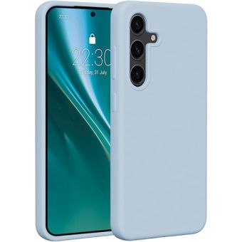 Etteri Silicone case Samsung Galaxy S24 5G S921 light blue