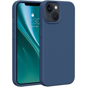 Etteri Silicone case Apple iPhone 15 Pro dark blue